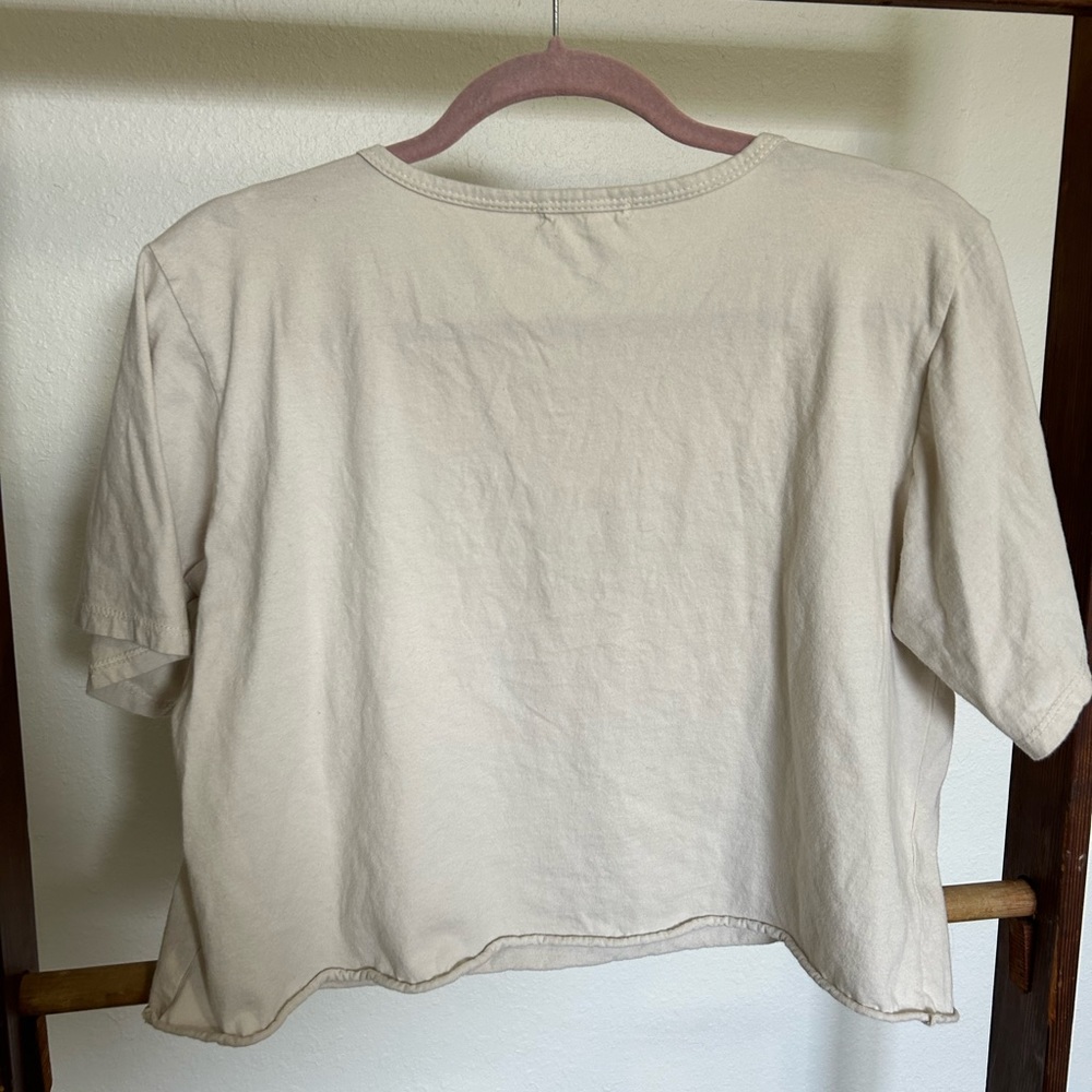 SOLD Altar’d State Nashville Music City Off White Crop Top Tee - Picture 4 of 4